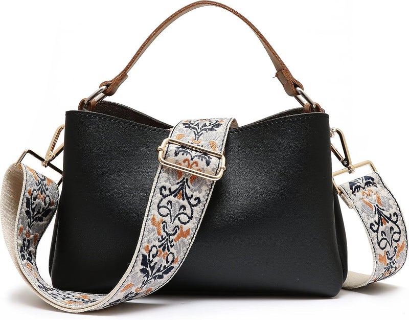 S-Jacorry Purse Strap Replacement Crossbody Wide Shoulder Strap Adjustable Canvas Straps Handbag Strap Replacement Belts - Image 3